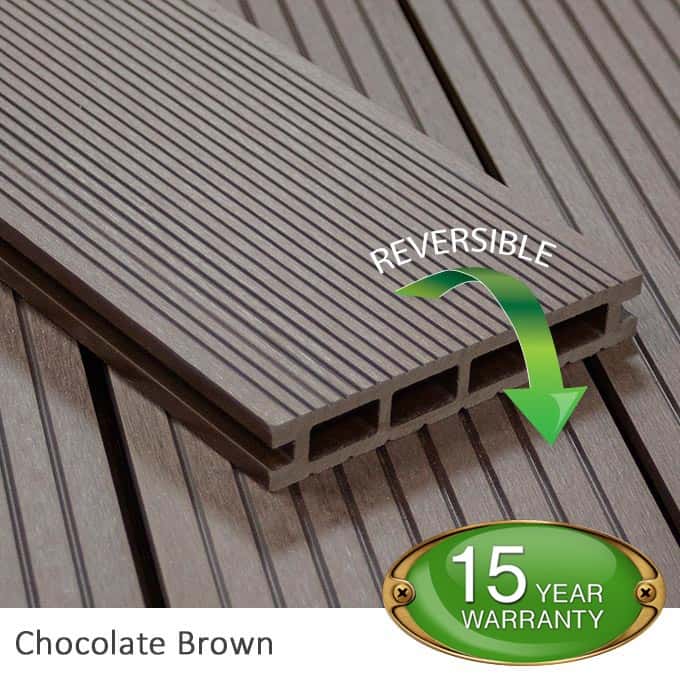 Chocolate Composite Decking - Tough Decking, Torquay