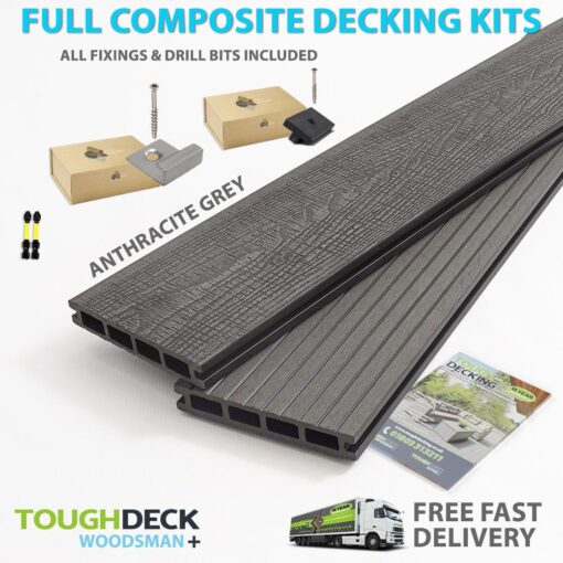 Anthracite Woodsman+ Full Decking kit