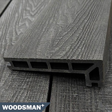 Composite Decking Step Nosing Anthracite